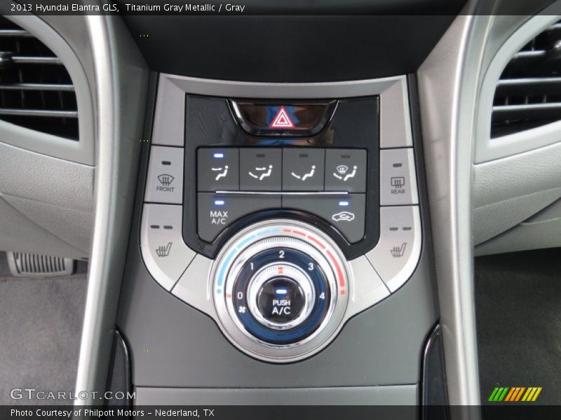 Titanium Gray Metallic / Gray 2013 Hyundai Elantra GLS