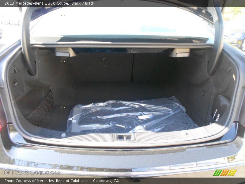 Black / Black 2013 Mercedes-Benz E 350 Coupe