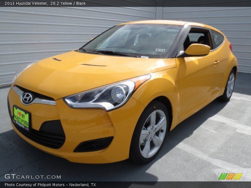 26.2 Yellow / Black 2013 Hyundai Veloster