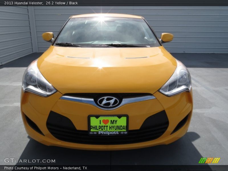 26.2 Yellow / Black 2013 Hyundai Veloster
