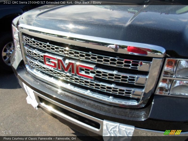 Onyx Black / Ebony 2012 GMC Sierra 2500HD SLT Extended Cab 4x4