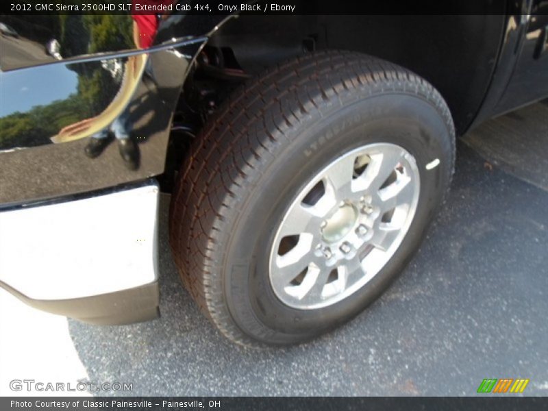 Onyx Black / Ebony 2012 GMC Sierra 2500HD SLT Extended Cab 4x4