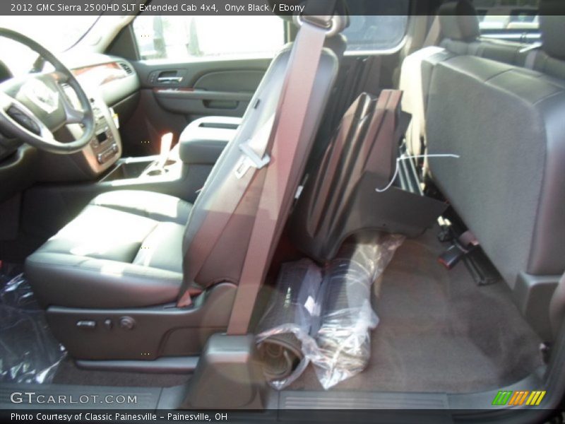 Onyx Black / Ebony 2012 GMC Sierra 2500HD SLT Extended Cab 4x4