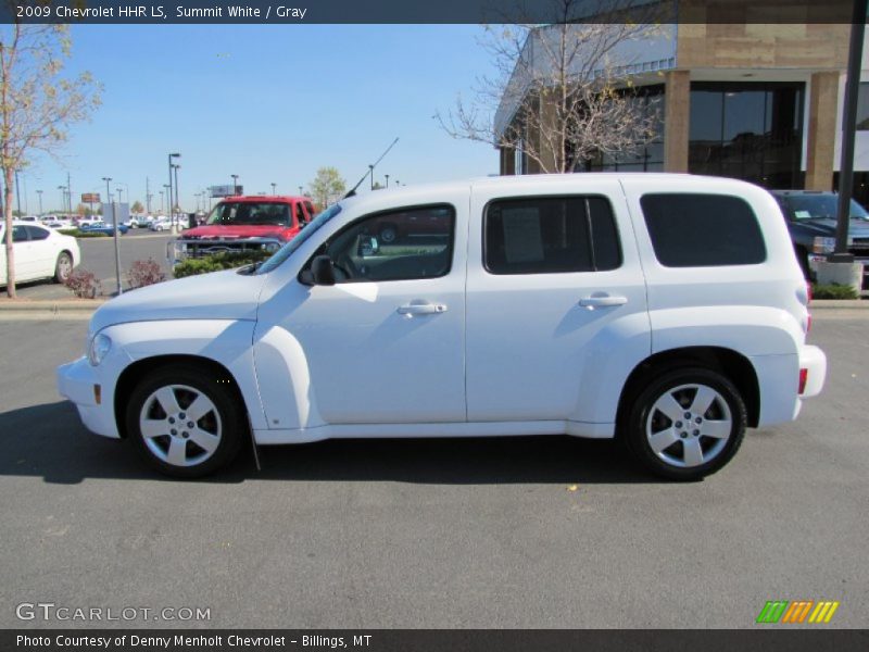 Summit White / Gray 2009 Chevrolet HHR LS