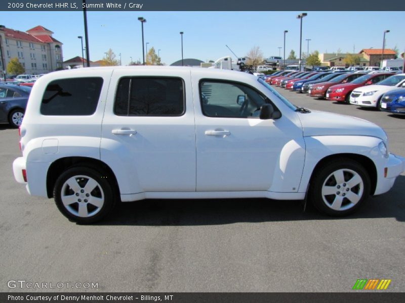Summit White / Gray 2009 Chevrolet HHR LS