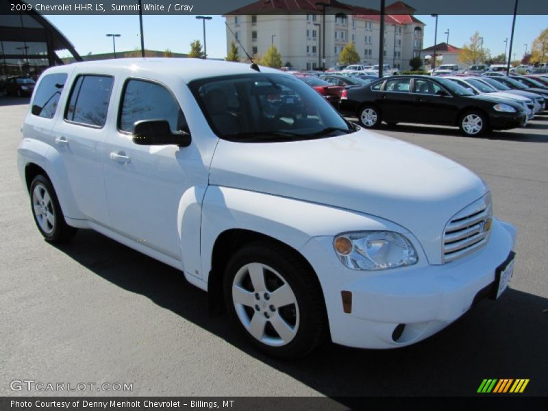 Summit White / Gray 2009 Chevrolet HHR LS