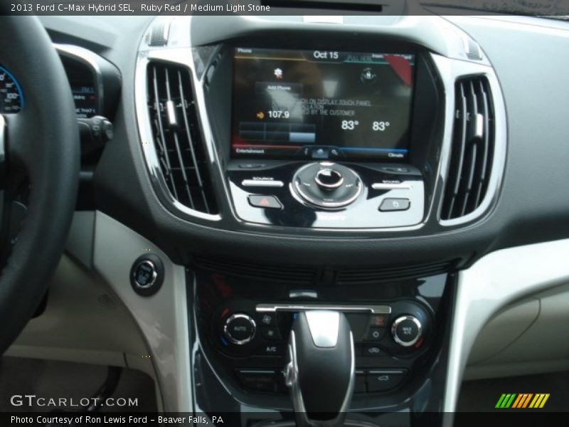 Controls of 2013 C-Max Hybrid SEL