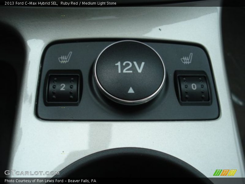 Ruby Red / Medium Light Stone 2013 Ford C-Max Hybrid SEL