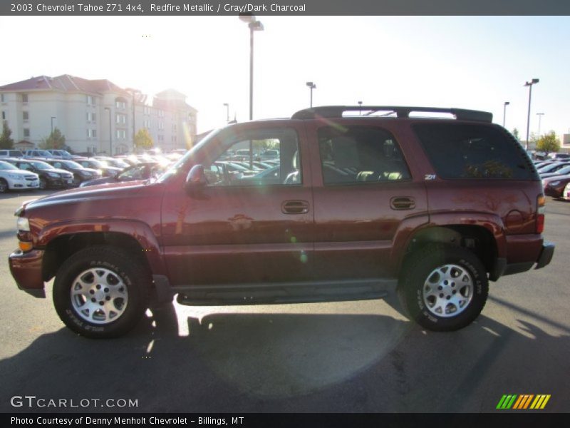 Redfire Metallic / Gray/Dark Charcoal 2003 Chevrolet Tahoe Z71 4x4