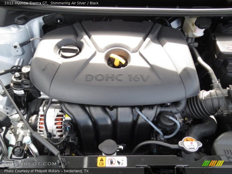  2013 Elantra GT Engine - 1.8 Liter DOHC 16-Valve D-CVVT 4 Cylinder