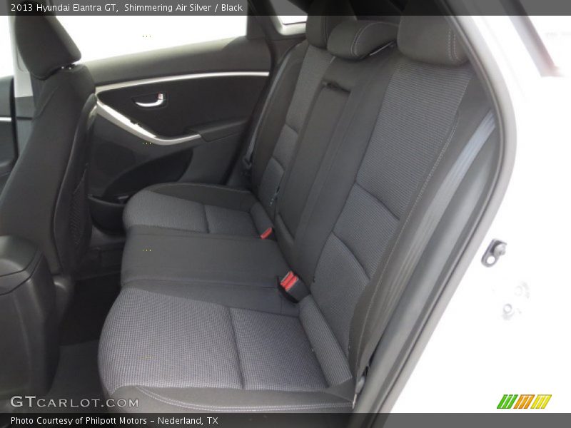 Rear Seat of 2013 Elantra GT