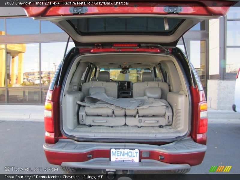 Redfire Metallic / Gray/Dark Charcoal 2003 Chevrolet Tahoe Z71 4x4