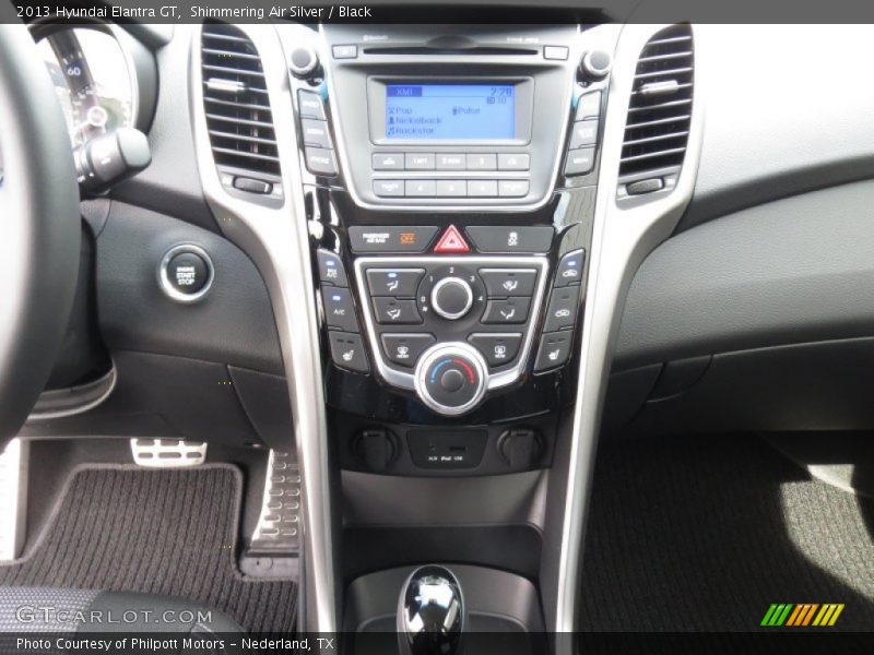 Controls of 2013 Elantra GT