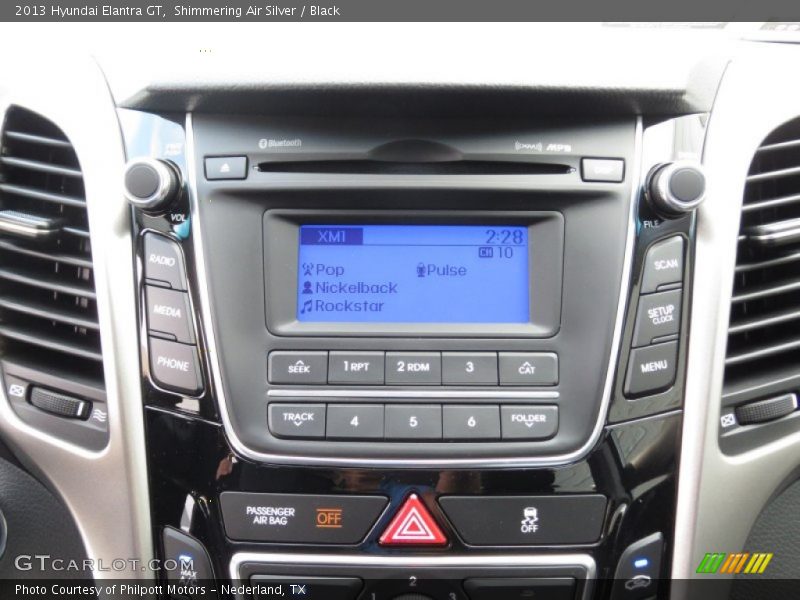 Controls of 2013 Elantra GT
