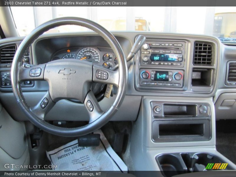 Redfire Metallic / Gray/Dark Charcoal 2003 Chevrolet Tahoe Z71 4x4