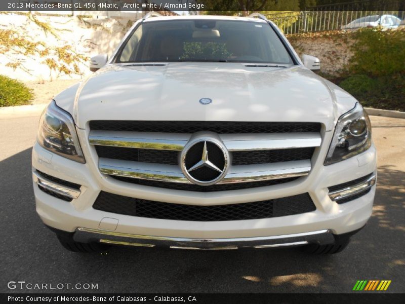 Arctic White / Almond Beige 2013 Mercedes-Benz GL 450 4Matic
