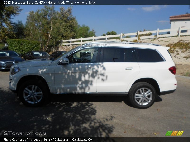 Arctic White / Almond Beige 2013 Mercedes-Benz GL 450 4Matic