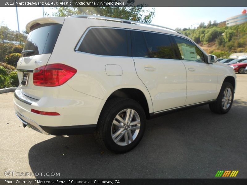 Arctic White / Almond Beige 2013 Mercedes-Benz GL 450 4Matic