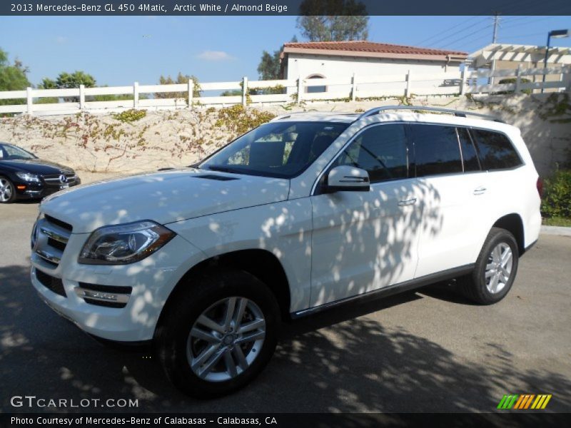 Arctic White / Almond Beige 2013 Mercedes-Benz GL 450 4Matic
