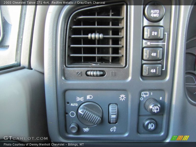 Redfire Metallic / Gray/Dark Charcoal 2003 Chevrolet Tahoe Z71 4x4