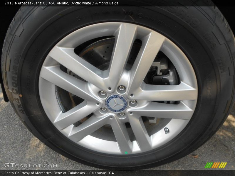 Arctic White / Almond Beige 2013 Mercedes-Benz GL 450 4Matic