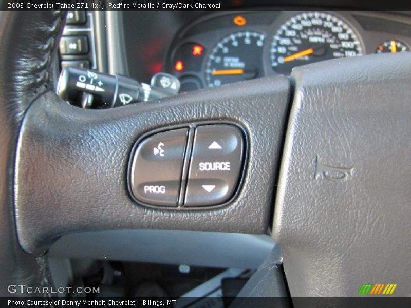 Redfire Metallic / Gray/Dark Charcoal 2003 Chevrolet Tahoe Z71 4x4