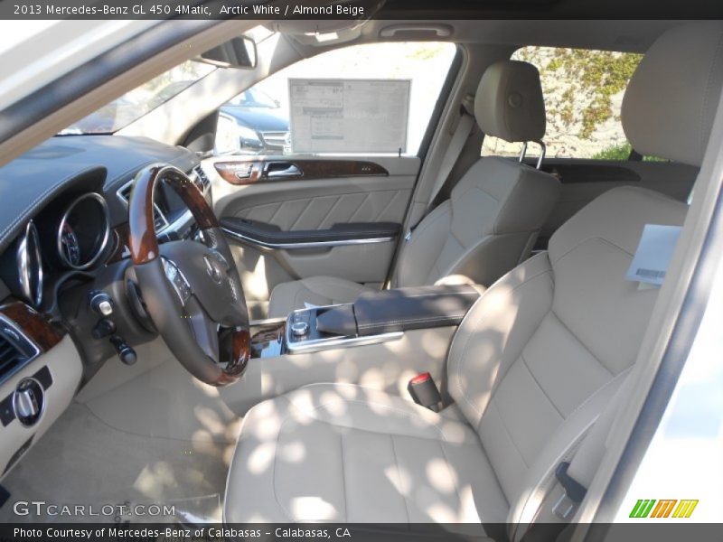 Arctic White / Almond Beige 2013 Mercedes-Benz GL 450 4Matic