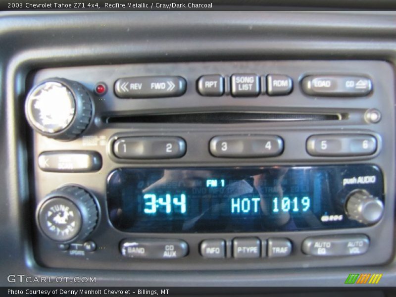 Redfire Metallic / Gray/Dark Charcoal 2003 Chevrolet Tahoe Z71 4x4