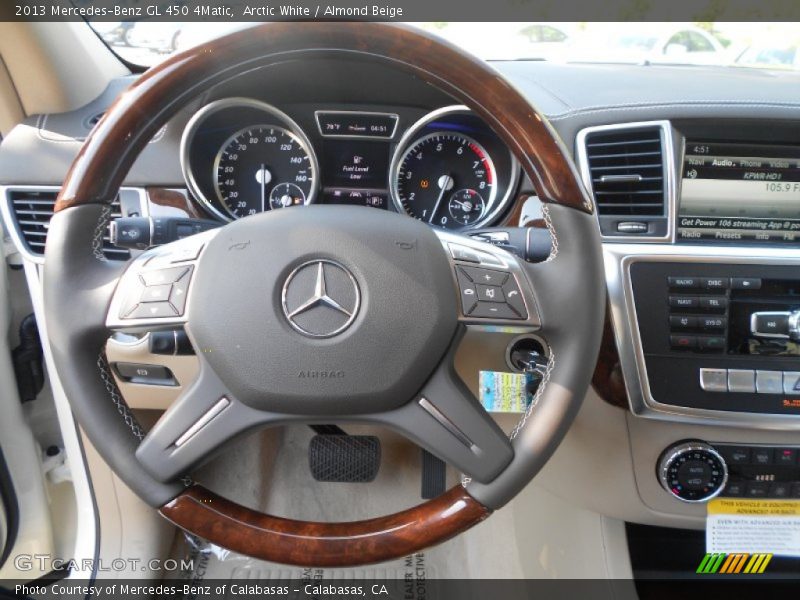 Arctic White / Almond Beige 2013 Mercedes-Benz GL 450 4Matic