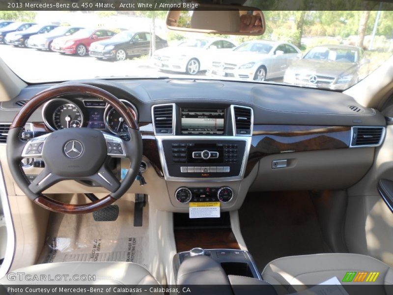 Arctic White / Almond Beige 2013 Mercedes-Benz GL 450 4Matic