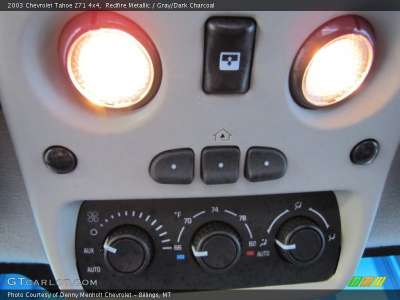 Redfire Metallic / Gray/Dark Charcoal 2003 Chevrolet Tahoe Z71 4x4