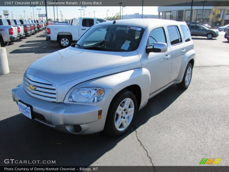 Silverstone Metallic / Ebony Black 2007 Chevrolet HHR LT