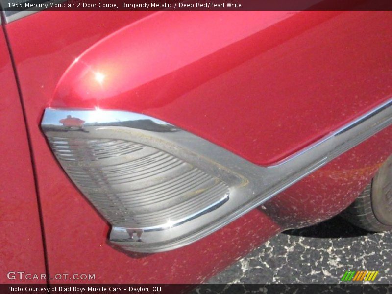 Burgandy Metallic / Deep Red/Pearl White 1955 Mercury Montclair 2 Door Coupe