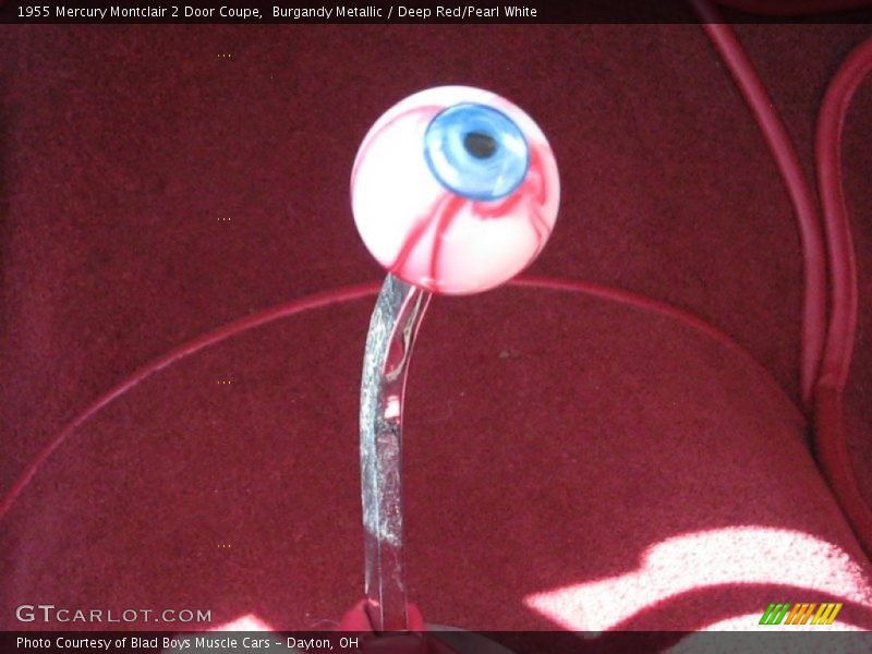 Burgandy Metallic / Deep Red/Pearl White 1955 Mercury Montclair 2 Door Coupe