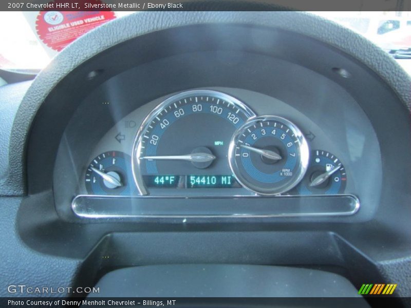 Silverstone Metallic / Ebony Black 2007 Chevrolet HHR LT