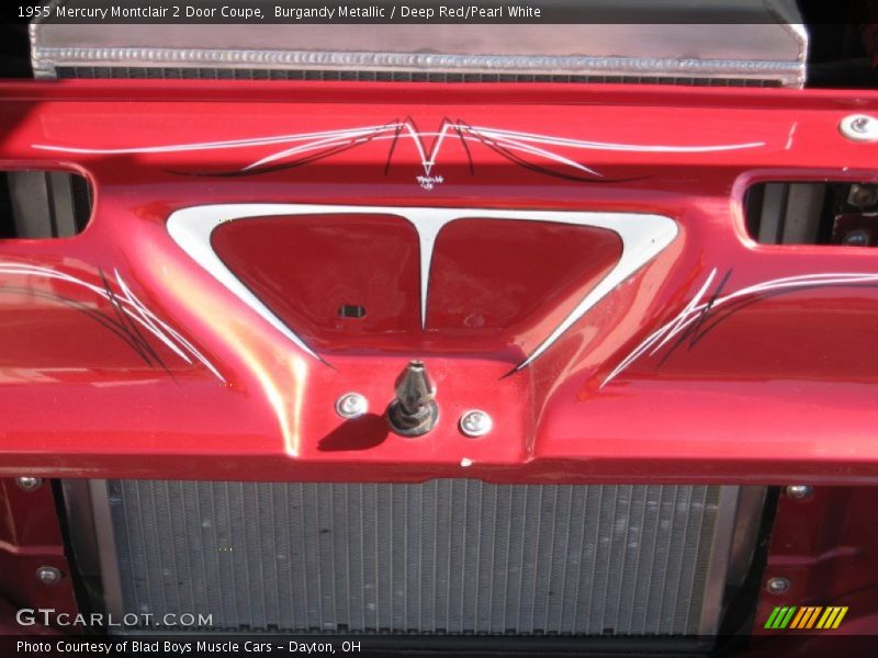Burgandy Metallic / Deep Red/Pearl White 1955 Mercury Montclair 2 Door Coupe