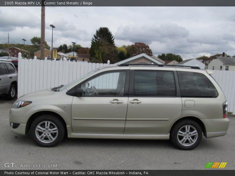 Cosmic Sand Metallic / Beige 2005 Mazda MPV LX