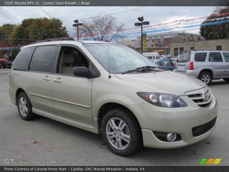 Cosmic Sand Metallic / Beige 2005 Mazda MPV LX