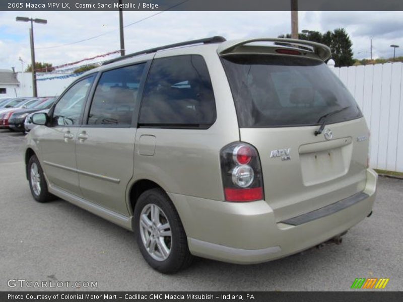 Cosmic Sand Metallic / Beige 2005 Mazda MPV LX