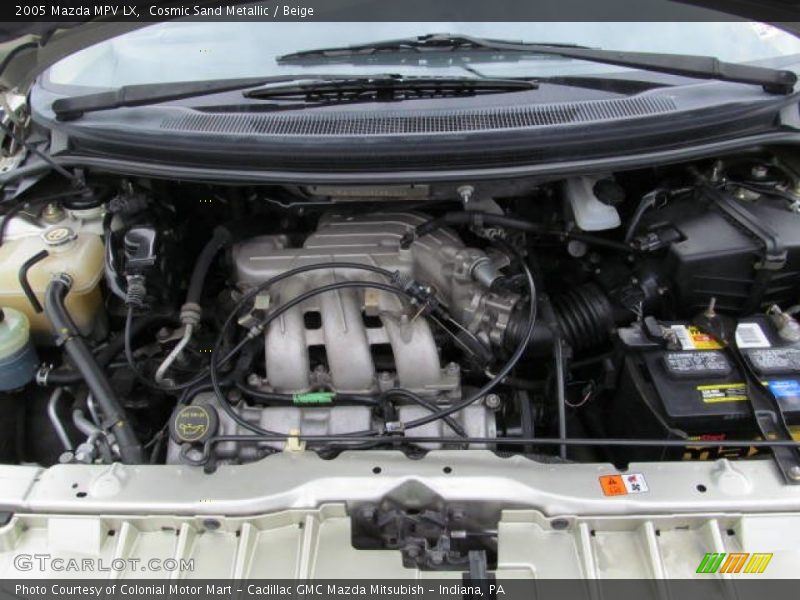 Cosmic Sand Metallic / Beige 2005 Mazda MPV LX