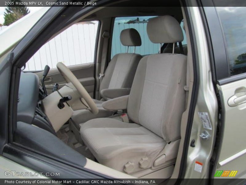Cosmic Sand Metallic / Beige 2005 Mazda MPV LX