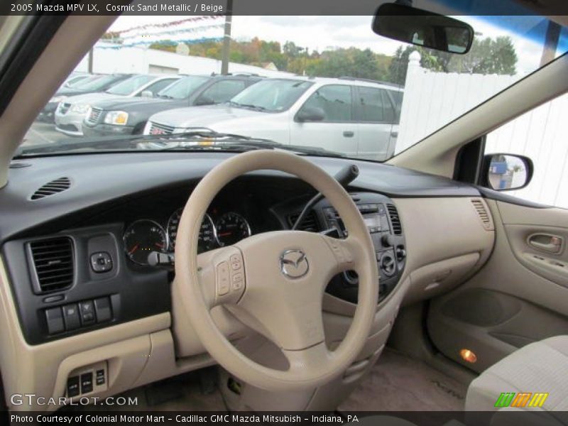 Cosmic Sand Metallic / Beige 2005 Mazda MPV LX