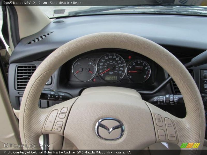 Cosmic Sand Metallic / Beige 2005 Mazda MPV LX