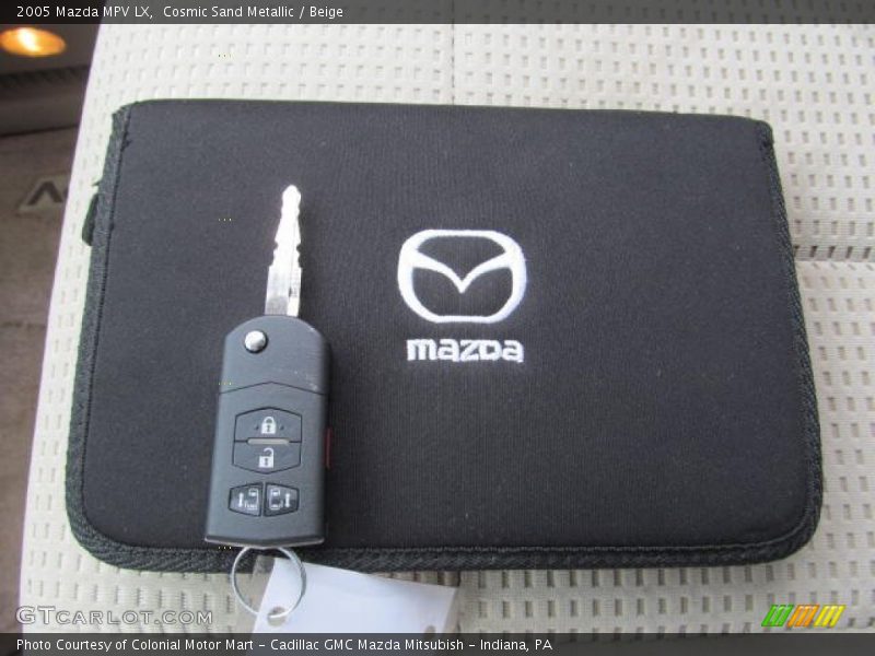 Cosmic Sand Metallic / Beige 2005 Mazda MPV LX