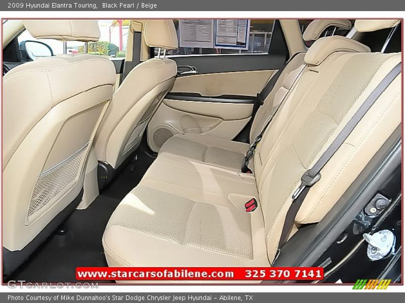 Black Pearl / Beige 2009 Hyundai Elantra Touring