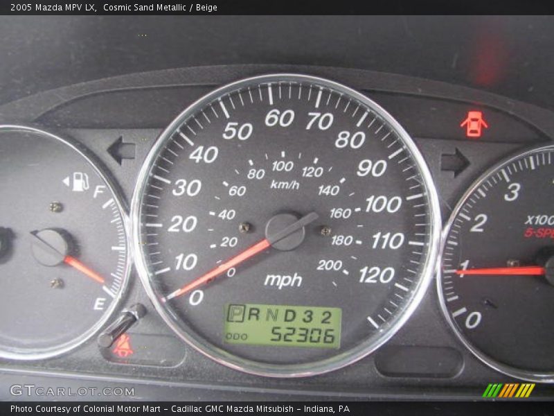 Cosmic Sand Metallic / Beige 2005 Mazda MPV LX