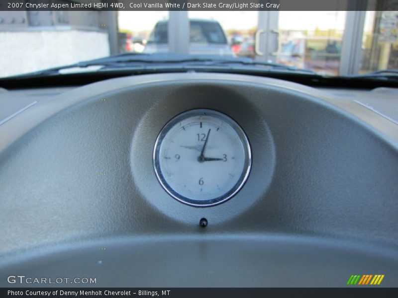 Cool Vanilla White / Dark Slate Gray/Light Slate Gray 2007 Chrysler Aspen Limited HEMI 4WD