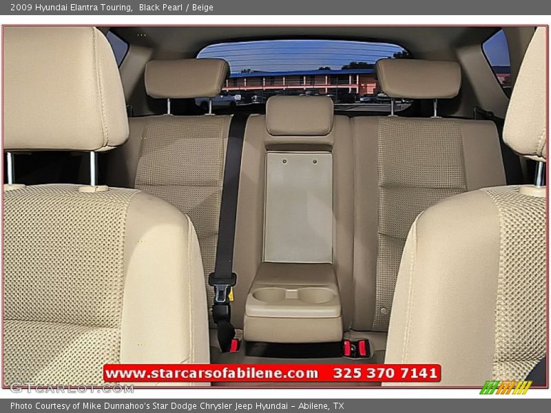 Black Pearl / Beige 2009 Hyundai Elantra Touring