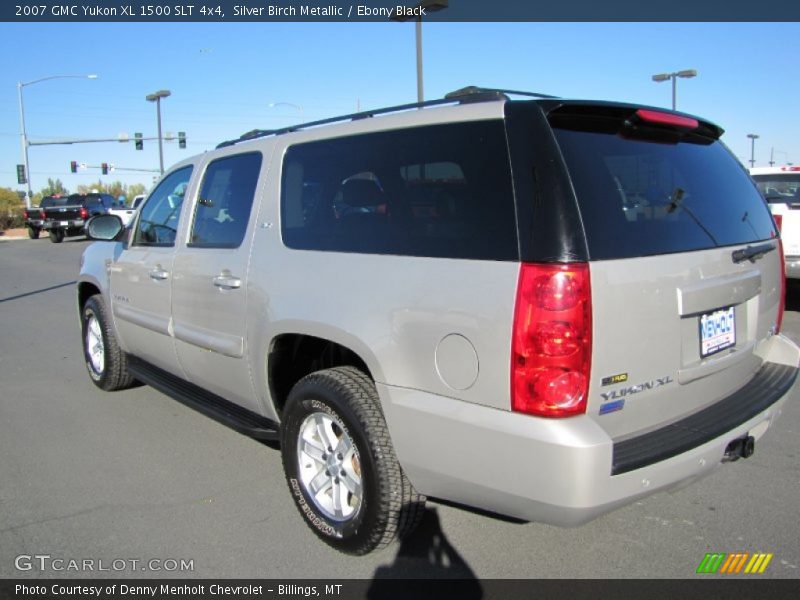 Silver Birch Metallic / Ebony Black 2007 GMC Yukon XL 1500 SLT 4x4