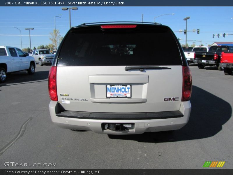 Silver Birch Metallic / Ebony Black 2007 GMC Yukon XL 1500 SLT 4x4
